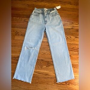 NWT Abercrombie & Fitch 90s Relaxed High Rise Jean